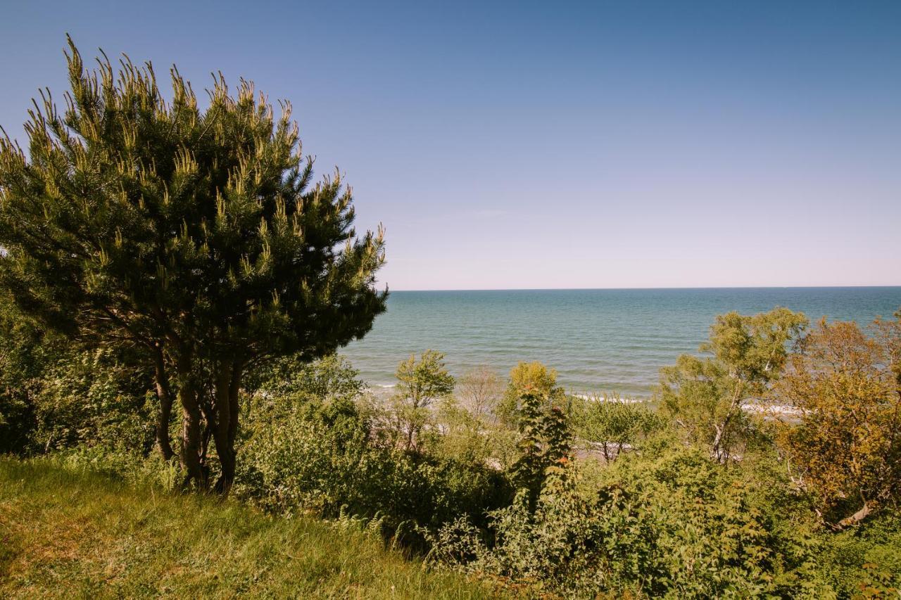 Domki Alefala Jastrzębia Góra Buitenkant foto